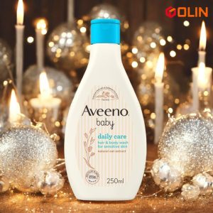 Aveeno Baby Hair and Body Wash, Made in Italy,(250ml)