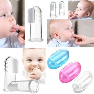 সিলিকন আঙুলের টুথব্রাশ 0 Month+