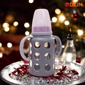 Mimitree Feder Covered Glass 120 ml, 3+,(Light Purple)