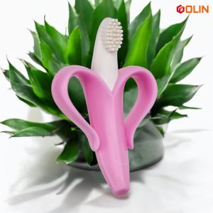 সিলিকন বেনানা টুথব্রাশ (0 Month +)