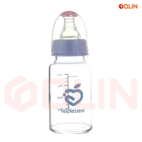 Apple Bear Feder Glass, 120 ml, 3 Month+