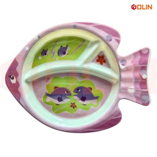 ফিশ প্লেট (ফুটগ্রেড মেলামাইন), Pink