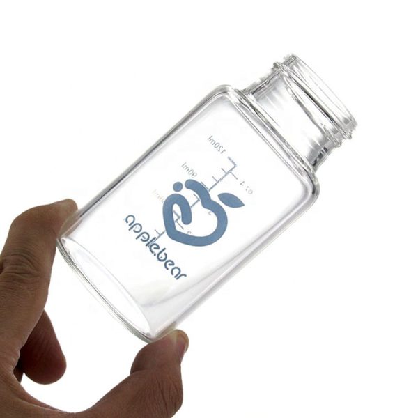 Apple Bear Feder Glass, 120 ml, 3 Month+ - Image 3