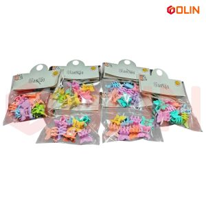 Hair Clip Accessories for Baby Girl, Colorful Butterfly Hairpin Small (8 Pcs Pack)