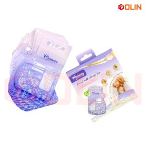 Momeasy Breast Milk Storage Bags - BPA Free & Convenient, (25 Packs), 200ML Per Unit.