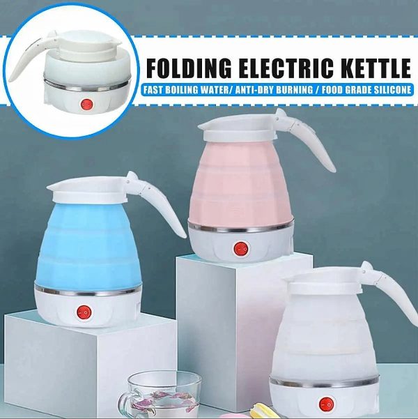 Electric Kettle Silicone Foldable / Portable Mini Electric Kettle for Travel - Image 3