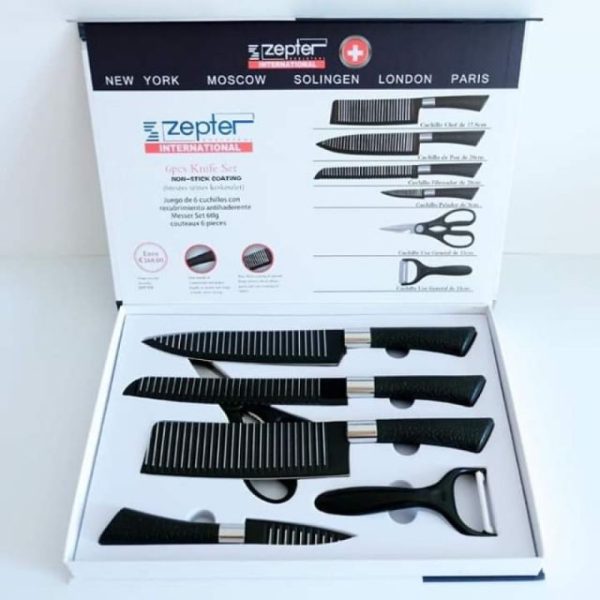 Zepter Kitchen Knife Set (6 Pcs) - Image 2