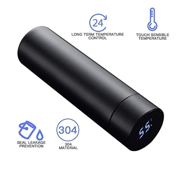 Vacuum Flask with LED Temperature Display - 500ml - Image 7