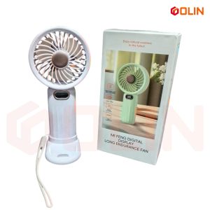 Hand Held Fan, China Digital Display Long Endurance Mini USB Portable Rechargeable Fan With Battery