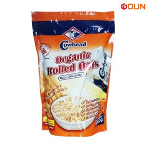 Cowhead Organic Baby Rolled Instant Oats - 500g
