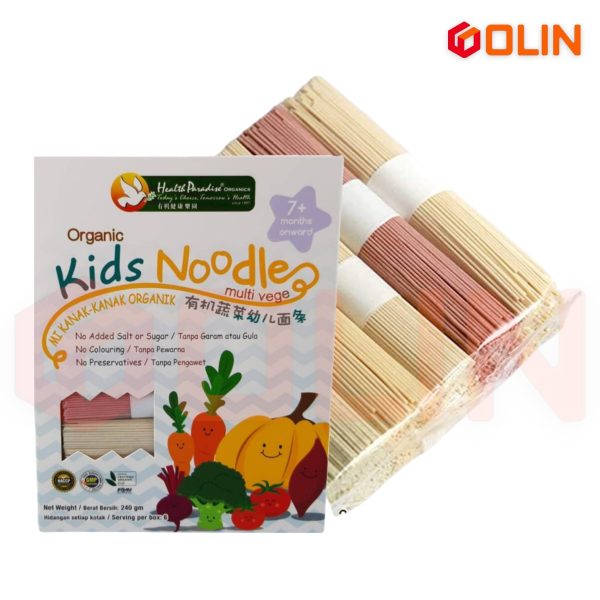 Organic Baby Noodles Multi Vegetables- 240gm - Image 2